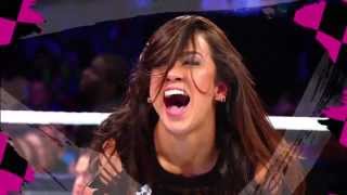 AJ Lee New Titantron 2013 With Download Link amp Lyrics Lets Light It Up [upl. by Leelahk796]