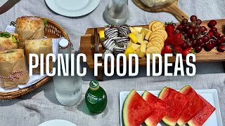 Picnic Food Ideas  WHATS IN MY PICNIC BASKET [upl. by Sitoiyanap]