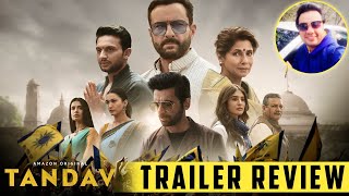 TANDAV TRAILER REVIEW by Sumit Kadel  Amazon Prime Video [upl. by Anatak350]