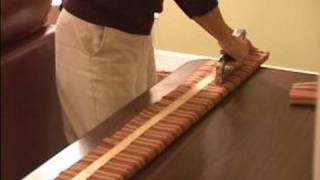 How to Sew Curtains  How to Cover Valance Curtain Board [upl. by Nosauq]