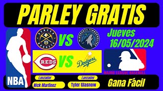 ✅Pronósticos Deportivos Hoy Jueves 16 De Mayo 4 Regalitos Hubo Parley mlb nba nhl [upl. by Furlong]