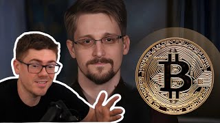 Edward Snowden The Government Is Monitoring Your Bitcoin Transactions  Bitcoin 2024 Watch Party [upl. by Yetti]