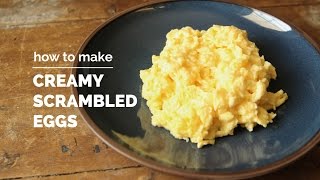 How to Make Creamy Scrambled Eggs  Yummy Ph [upl. by Lonier]