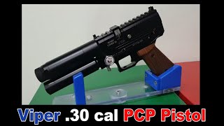 Evanix Viper 30 Caliber PCP Worlds Most Poweful Hand Held PCP [upl. by Nurse164]