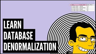 Learn Database Denormalization [upl. by Searle]