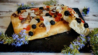 Focaccia o pan italianoPan rico y fácil [upl. by Vacla]