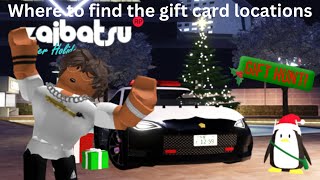 How to find the Gift Card locations in Zaibatsu Christmas Update [upl. by Notloc]