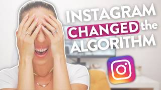 INSTAGRAM UPDATED THEIR ALGORITHM Heres what you need to know [upl. by Alliuqal]