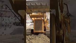 Largest Cat Track Loader 983 in Action shorts [upl. by Sadinoel253]