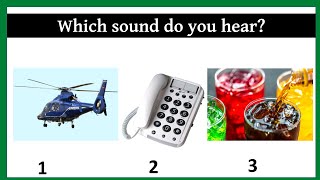 Environmental Sound Quiz Listening Game [upl. by Roderick933]