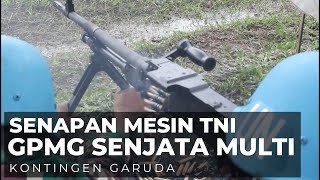 SUARA MENGGELEGAR TEMBAKAN SMR GPMG PASUKAN PDT SATGAS UNIFIL [upl. by Milicent]