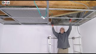 Installer un plafond chauffant rayonnant  Tuto brico avec Robert [upl. by Htederem559]