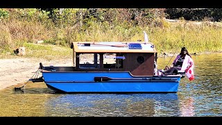 NEW MICRO CAMPER BOAT cute amp comfortable [upl. by Elletnahc]