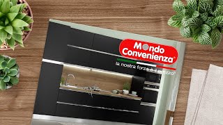 Cucina lineare Zenit Line  MONDO CONVENIENZA [upl. by Odoric]