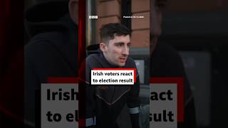 Irish voters react to election result Ireland BBCNews [upl. by Freedman236]