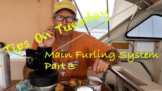 Rebuilding the InMast Furling System on an Amel Super Maramu PART 3 [upl. by Akiria]