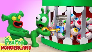 Pea Pea Protects His Candy  Kids Cartoon  Pea Pea Wonderland [upl. by Bern]