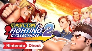 Capcom Fighting Collection 2 – Announcement Trailer – Nintendo Switch [upl. by Taryne]