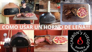 COMO USAR UN HORNO DE LEÑA [upl. by Publius467]