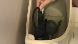 How to prevent a toilet tank from draining without flushing [upl. by Ikkela]