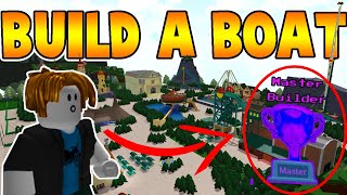 EL PARQUE DE DIVERSIONES MÁS GRANDE DE BUILD A BOAT  Roblox [upl. by Anagrom184]