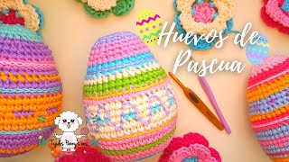 Huevo de Pascua a Crochet  Tejidos Pennys ens [upl. by Pickens683]