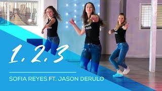 1 2 3  Sofia Reyes ft Jason Derulo  Easy Fitness Dance Video  Choreography [upl. by Zachery]