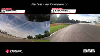 Epic onboard MCE BSB free practice one from Oulton Park [upl. by Poirer838]