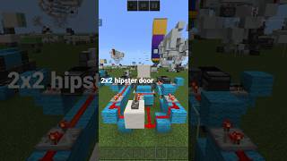 2x2 hipster door in minecraft bedrock shorts [upl. by Jesus]