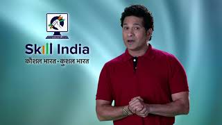 Sachin Tendulkar supports Skill India Mission [upl. by Ayanal]