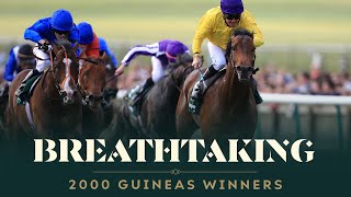 4 breathtaking QIPCO 2000 Guineas winners at Newmarket Racecourse [upl. by Janessa]