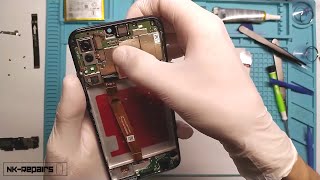 Huawei P20 Lite Restauration Display replacement frame and new backcover timelapse [upl. by Akeem963]