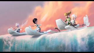 Tinker Bell y el Secreto de las Hadas Deslizándose por el hielo [upl. by Bronk]