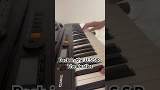 Back in the USSRThe Beatles piano beatles shorts [upl. by Itnavart393]