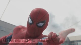 Captain America Civil War 2016 All FightBattle Scenes Edited [upl. by Ayihsa]