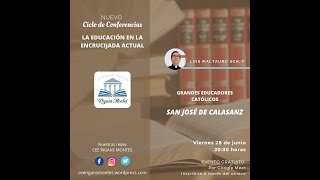 Grandes educadores católicos San José de Calazans [upl. by Kenon164]