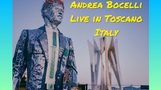 LATEST Andrea Bocelli and Loren Allred live in Toscano Italy 🇮🇹 [upl. by Ahseet572]