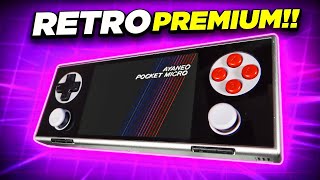 AYA NEO POCKET MICRO la consola retro más PREMIUM  Review en español [upl. by Naoh487]