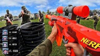 NERF WORLD WAR 2 BATTLE First Person Shooter [upl. by Micco227]