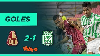 Tolima vs Nacional 21  Liga BetPlay Dimayor 20211  Fecha 16 [upl. by Annoyk]