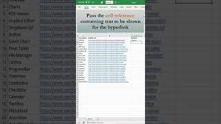 Excel Tips Easy Hyperlink Creation [upl. by Esojnauj713]