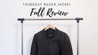 Thursday Boot Racer Jacket Full Review  Black Matte [upl. by Esau471]