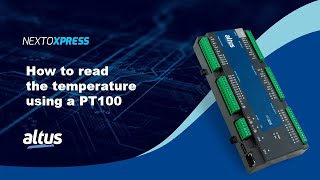 Nexto Xpress 88  How to read the temperature using a PT100 [upl. by Sirc]