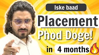 How to get Placement Ready in 4 Months Tech Placements [upl. by Saihttam]