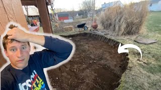 DIY Flagstone Patio Build [upl. by Quiteris313]