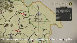 Mad Max  Jeets Territory Minefield Locations Guide [upl. by Ermine]