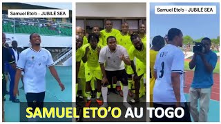 JUBILÉ ADEBAYOR  SAMUEL ETOO AU TOGO [upl. by Airetas650]