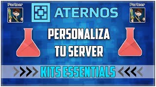 ATERNOS ¡¡ Crea KITS con ENCANTAMIENTOS X o Más   Personaliza Tu Server 2019Full  Español [upl. by Nuriel]