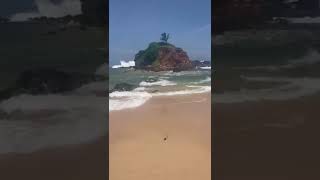 Parrot rock in Mirissa beach 🌅🏖️🏝️🌊 [upl. by Pickens]