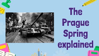 The Prague Spring Cold War Conflict  GCSE History [upl. by Cecilio]